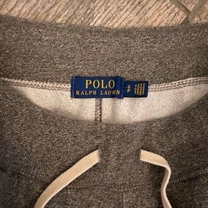 Polo Ralph Laren Classic Fleece Hoodie & Sweatpants Grey Track Suit Small